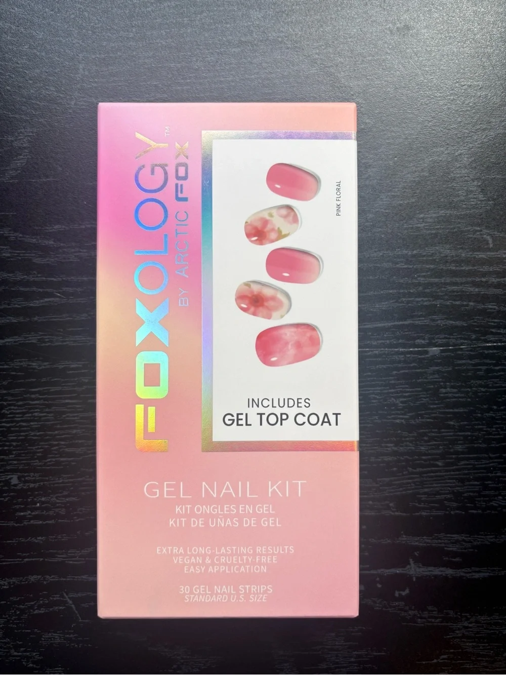 Foxology Gel Nail Kit by Arctic Fox — Pink Floral